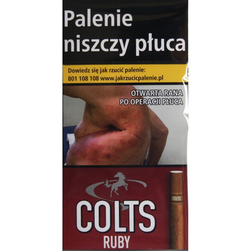 Cygaretki COLTS FILTER RUBY (10)