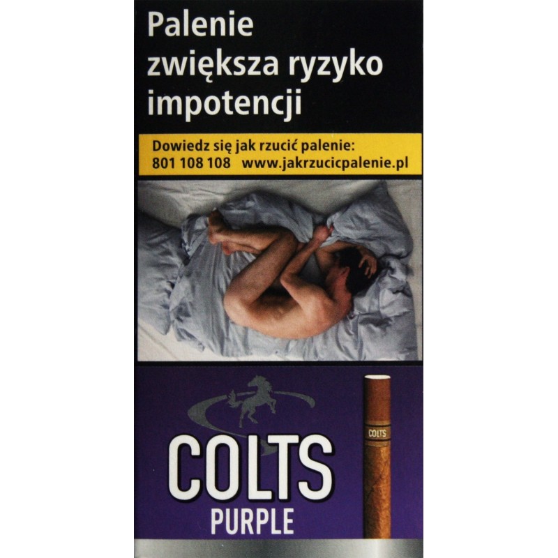 Cygaretki COLTS FILTER PURPLE (10)