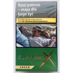 Cygaretki SUPREMO X GREEN 20