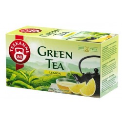 Herbata ekspresowa TEEKANNE GREEN TEA LEMON - 20 torebek
