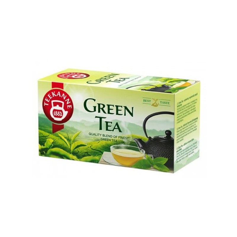 Herbata ekspresowa TEEKANNE GREEN TEA - 20 torebek