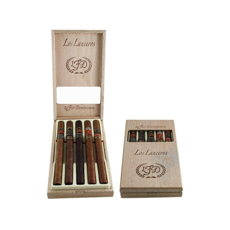 Cygaro LA FLOR DOMINICANA LOS LANCEROS - sampler 5 cygar