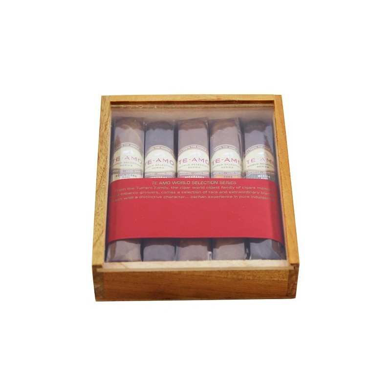 Cygaro TE - AMO WORLD SELECT ASORT ROBUSTO - sampler 5 cygar