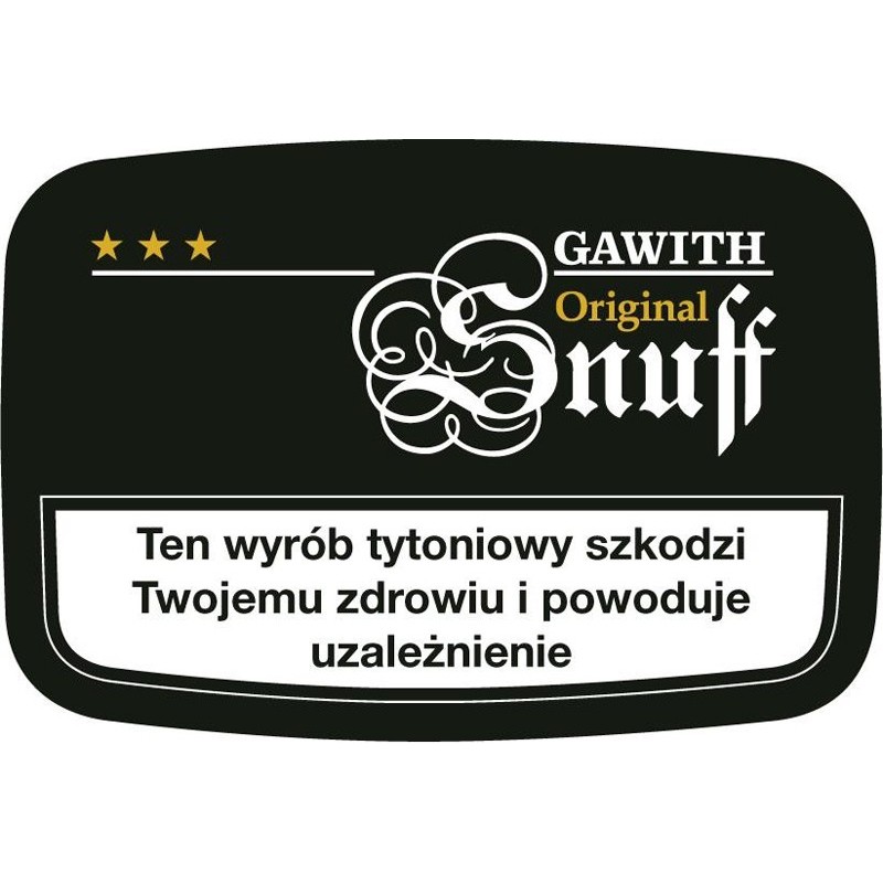 Tabaka GAWITH ORGINAL SNUFF 10g.