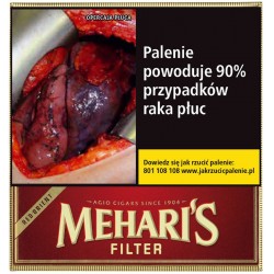 Cygaretki MEHARIS RED ORIENT FILTER (10)