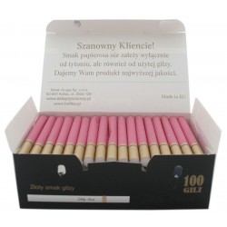 Gilzy ZŁOTY SMOK 100 różowe