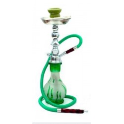 Fajka wodna SHISHA ZIELONA (24796) - 41cm