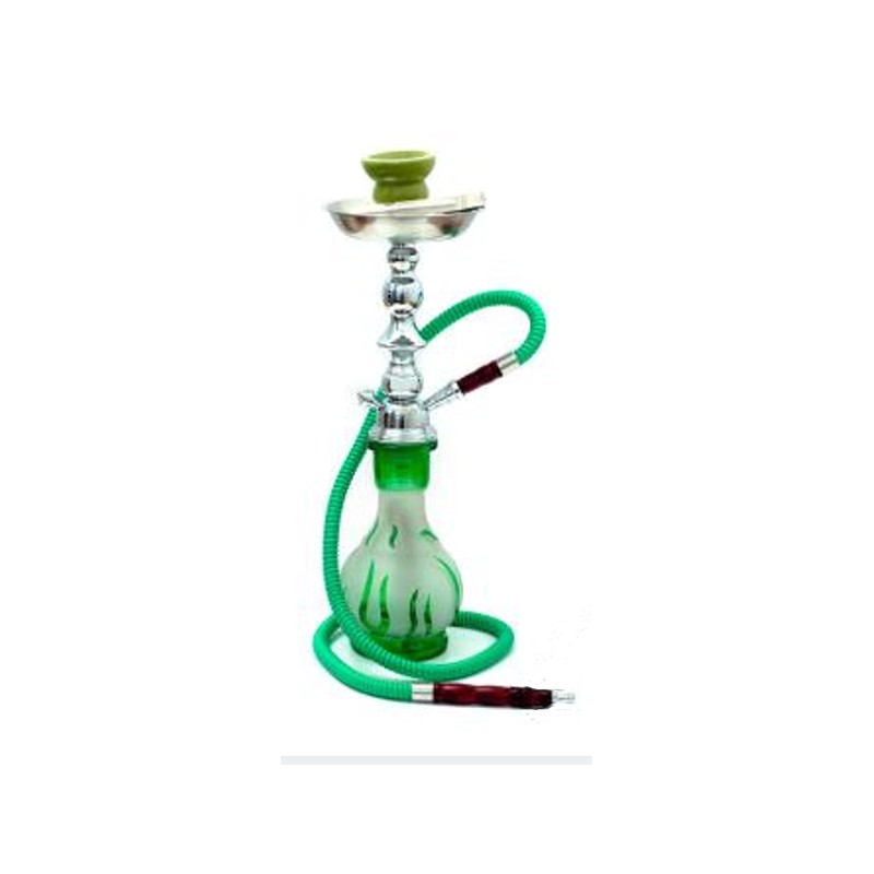 Fajka wodna SHISHA ZIELONA (24796) - 41cm