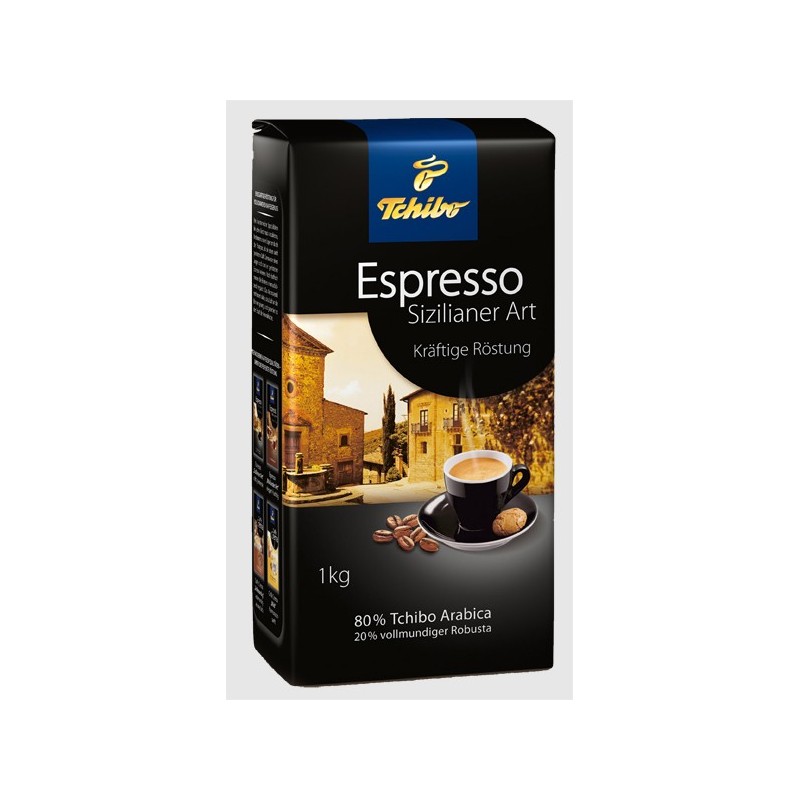 Kawa ziarnista TCHIBO ESPRESSO SIZILIANER ART 1kg.