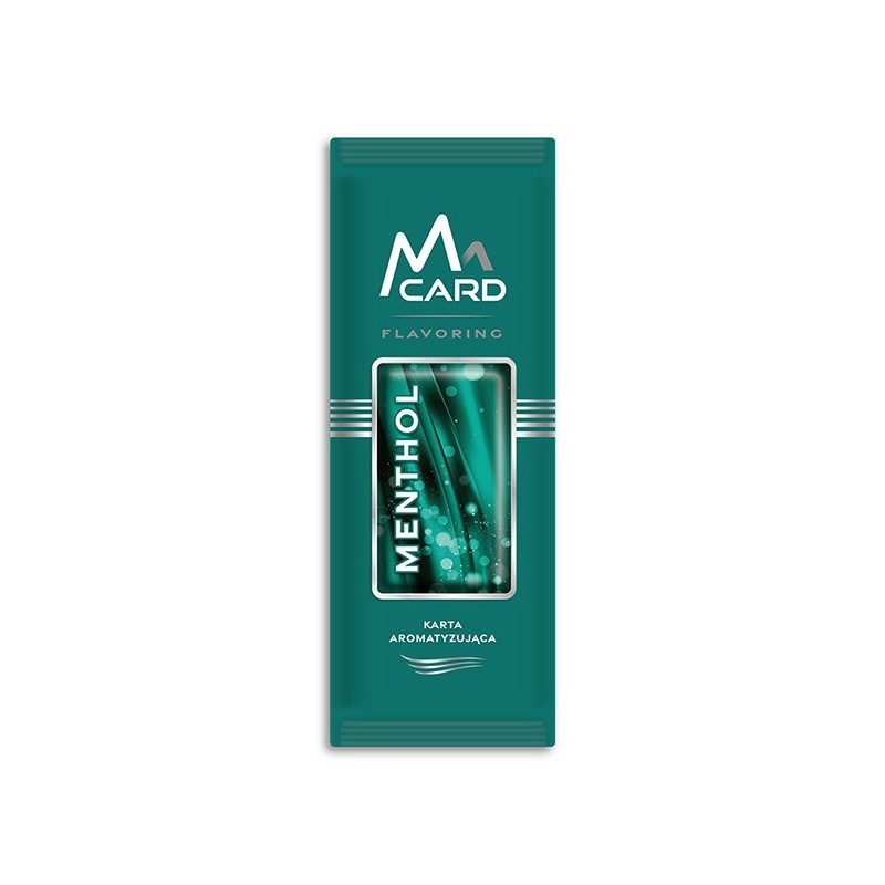 Karta aromatyzująca MCARD MENTHOL STRONG (25)