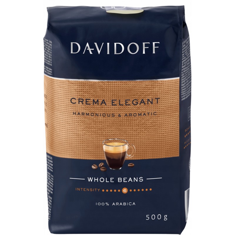 Kawa ziarnista DAVIDOFF CAFE CREME ELEGANT 500g
