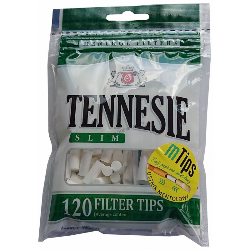 Filtry TENNESIE MENTHOL SLIM TIPS