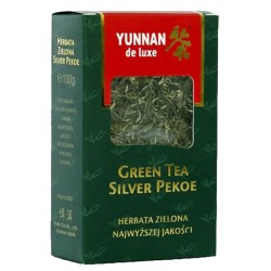 Herbata liściasta YUNNAN DE LUXE GREEN TEA SILVER PEKOE 100g