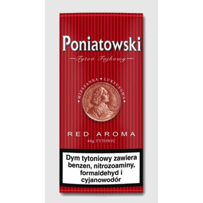 Tytoń PONIATOWSKI RED AROMA 40g.