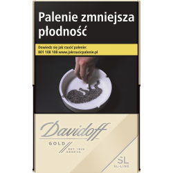 Papierosy DAVIDOFF GOLD SL-LINE