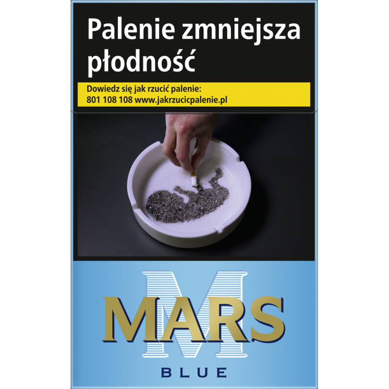 Papierosy MARS BLUE