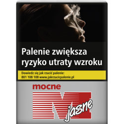 Papierosy MOCNE JASNE 70 BOX