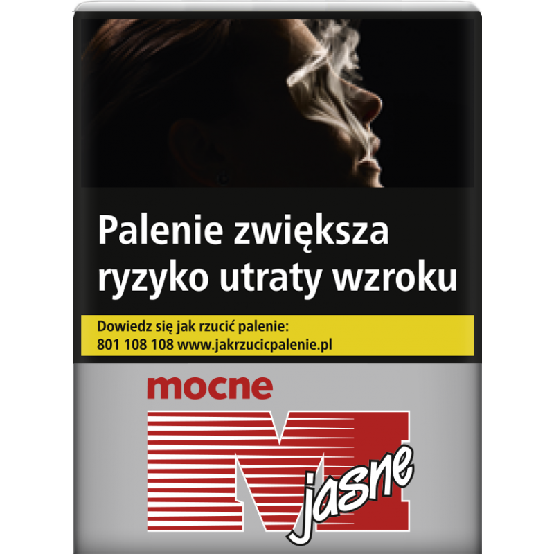 Papierosy MOCNE JASNE 70 BOX