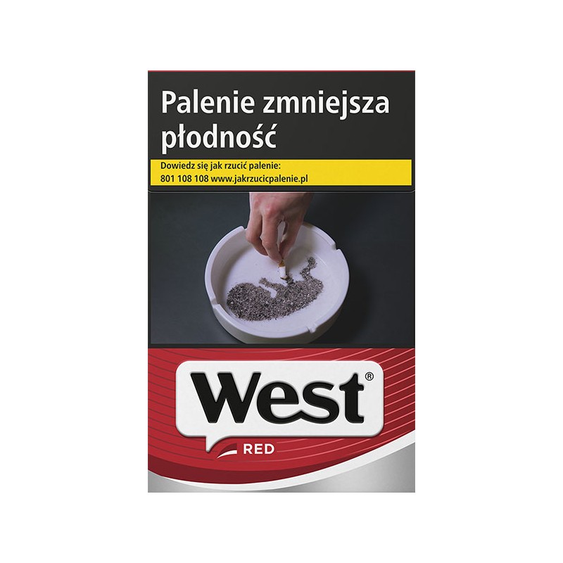 Papierosy WEST RED 20