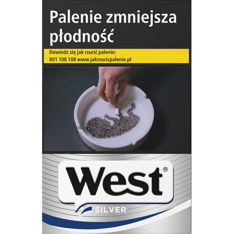 Papierosy WEST SILVER 20