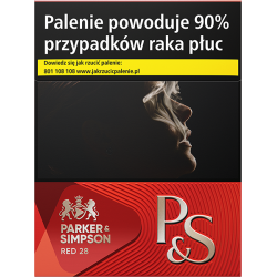 Papierosy P&S RED 28 (PARKER&SIMPSON)
