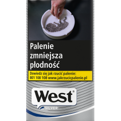 Tytoń WEST SILVER 30g.