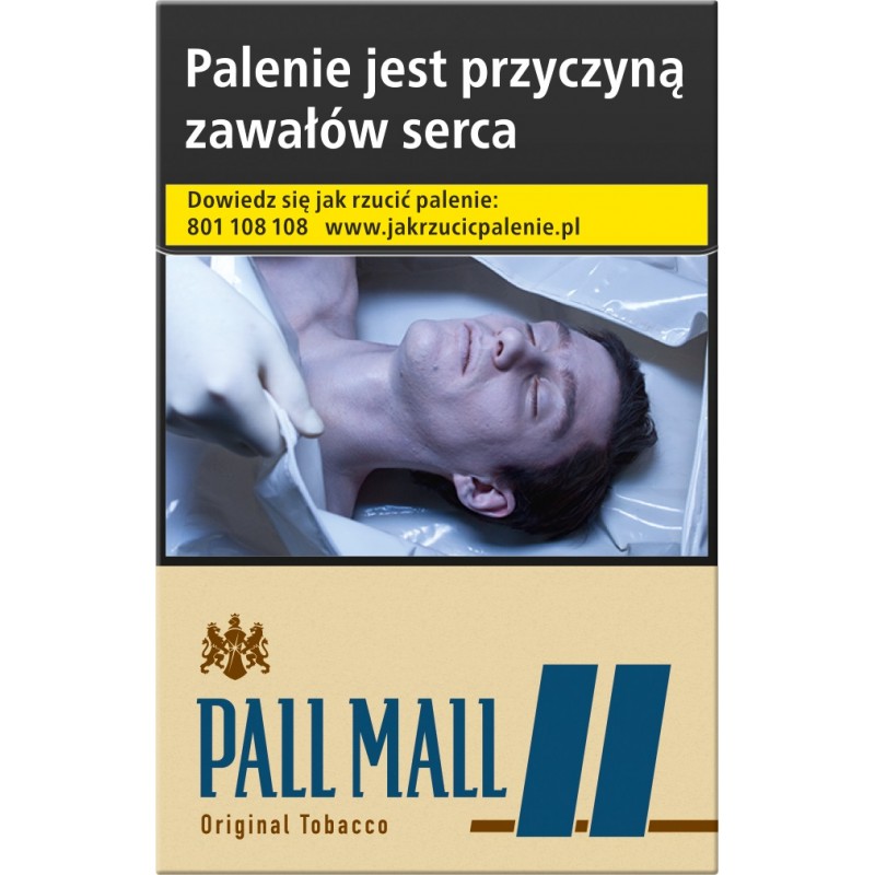 Papierosy PALL MALL BEZ DODATKÓW BLUE