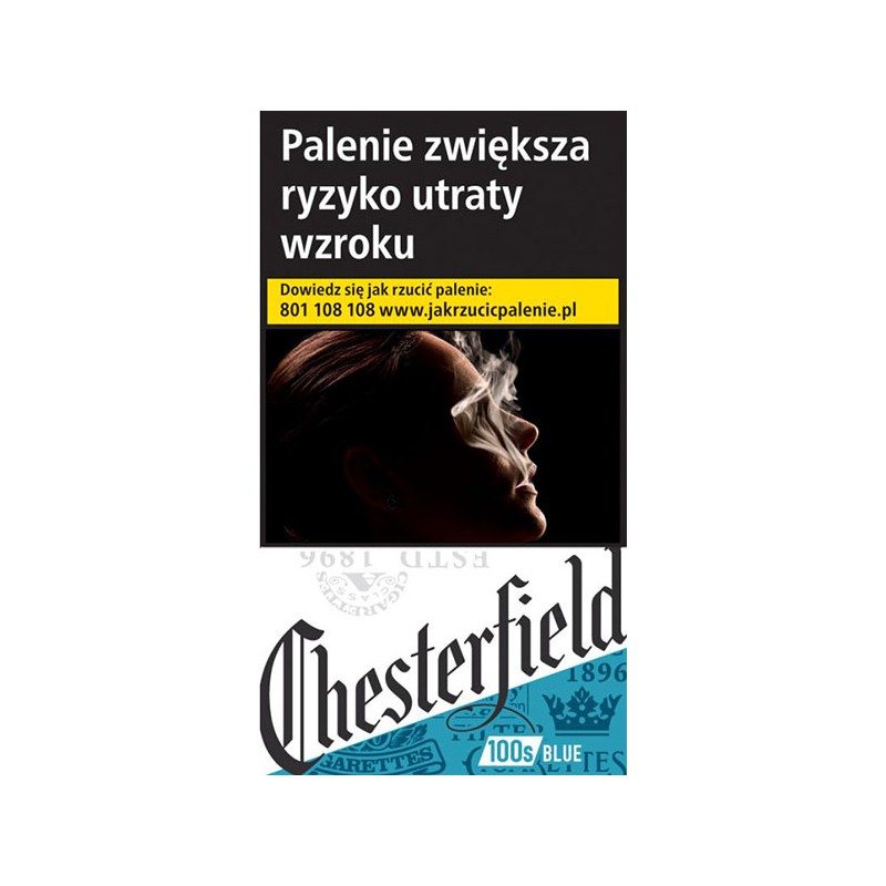Papierosy CHESTERFIELD BLUE 100