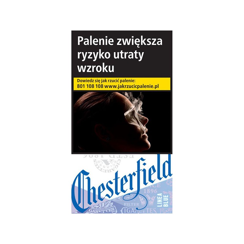 Papierosy CHESTERFIELD LINE BLUE SUPERSLIMS
