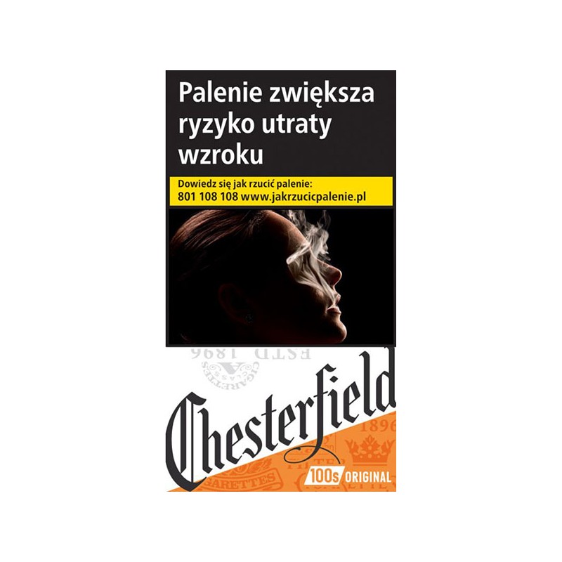 Papierosy CHESTERFIELD ORGINAL 100
