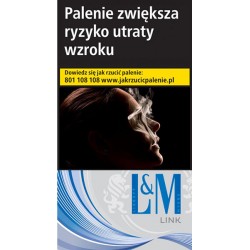 Papierosy L&M LINK BLUE 100 SUPERSLIMS