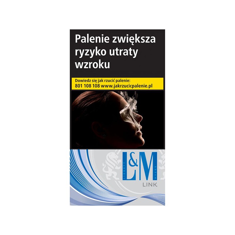 Papierosy L&M LINK BLUE 100 SUPERSLIMS