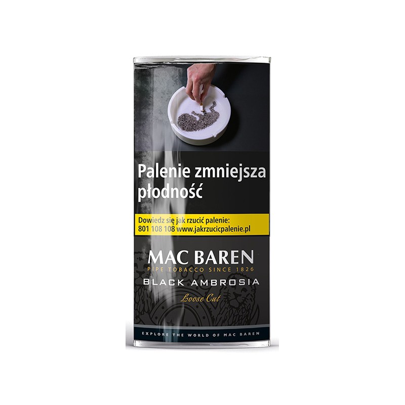 Tytoń MAC BAREN BLACK AMBROSIA 50g.