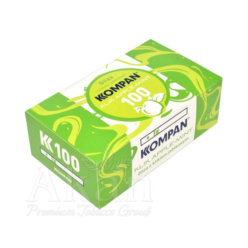 Gilzy KOMPAN KLIK APPLE MINT 100