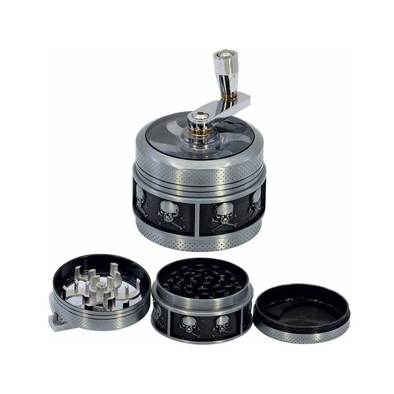 Młynek do tytoniu - KORBA / CZASZKA