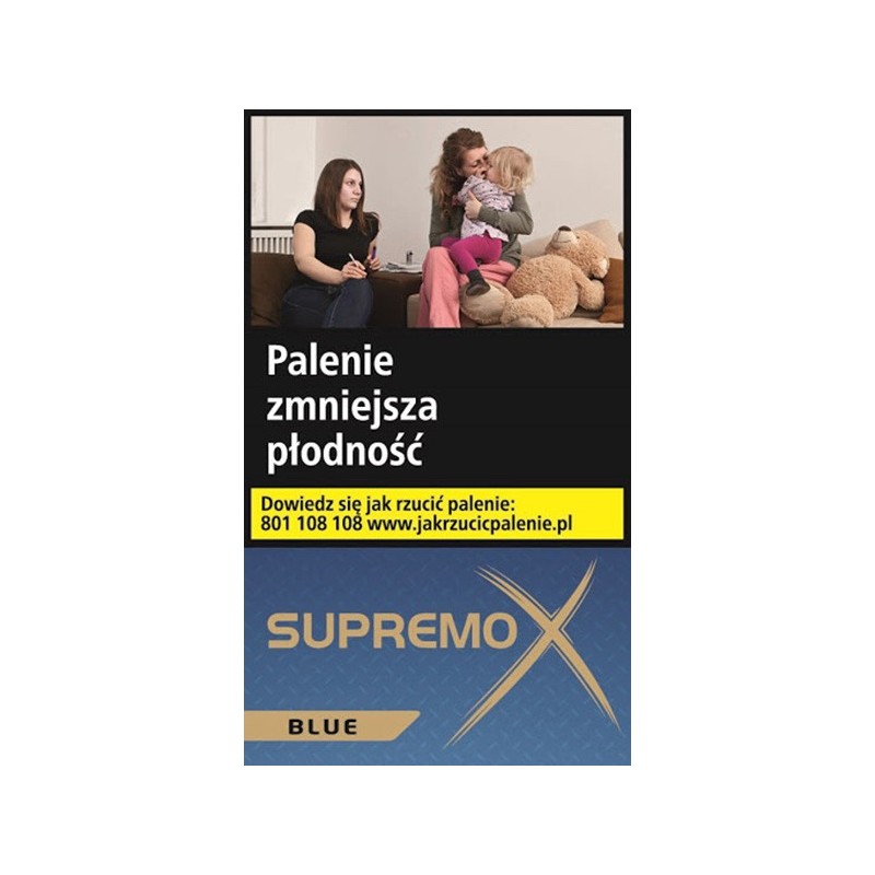 Cygaretki SUPREMO X BLUE 20