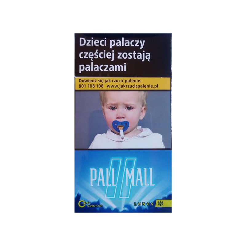 Papierosy PALL MALL LONGS FLOW BRIGHT BLUE