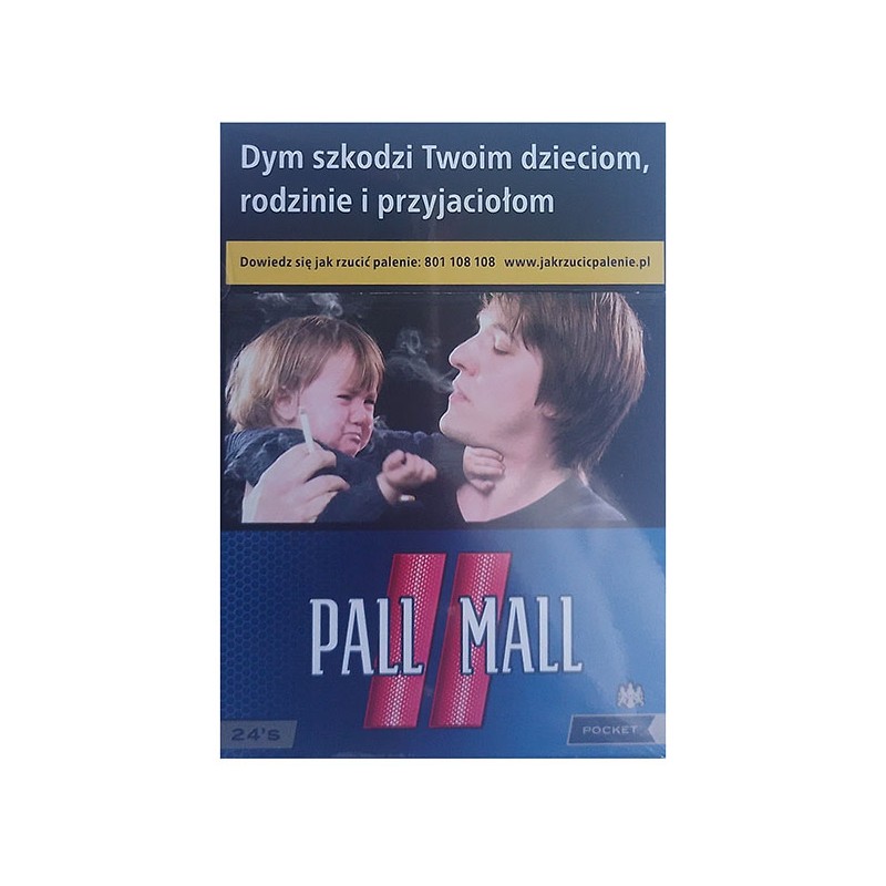 Papierosy PALL MALL RED 24 POCKET