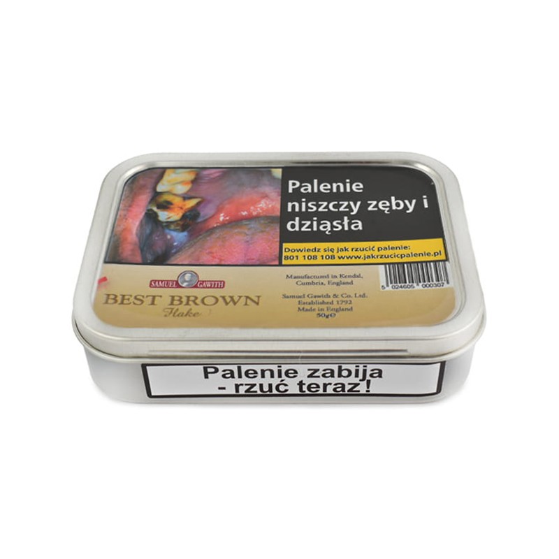 Tytoń SAMUEL GAWITH BEST BROWN 50g.