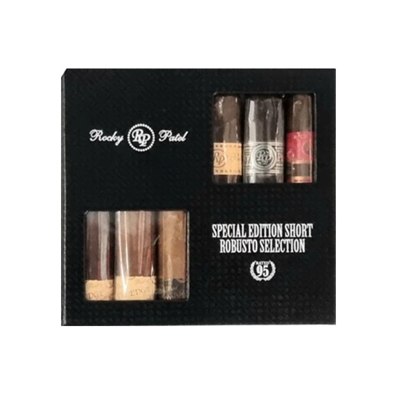 Cygaro ROCKY PATEL SHORT ROBUSTO SELECTION - sampler 6 cygar