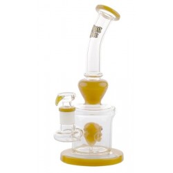 Fajka wodna THUG LIFE UFO YELLOW (PP-273)  - 25cm