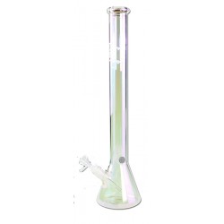 Fajka wodna BONGO NEVERLAND RAINBOW CLEAR (GG-151) - 45cm