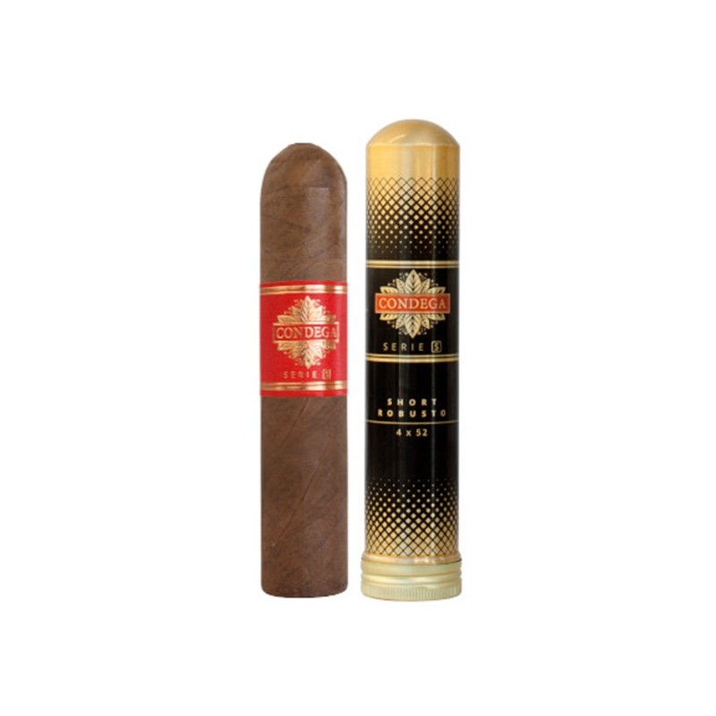 Cygaro CONDEGA SERIE S SHORT ROBUSTO TUBO (1)