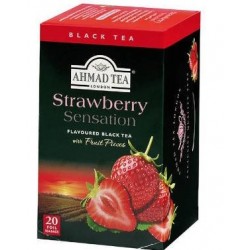 Herbata ekspresowa AHMAD STRAWBERRY SENSATION 20 kopert