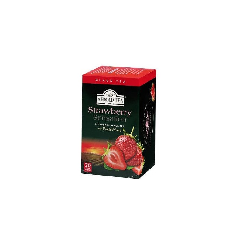 Herbata ekspresowa AHMAD STRAWBERRY SENSATION 20 kopert