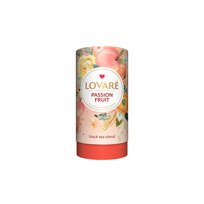 Herbata liściasta LOVARE PASSION FRUIT 80gr.