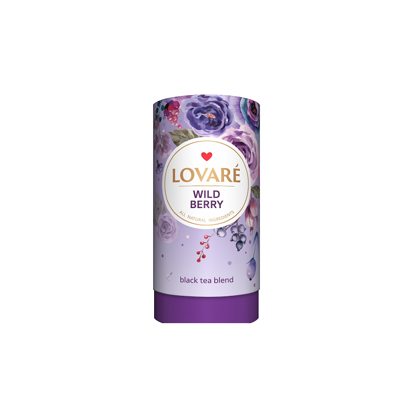 Herbata liściasta LOVARE WILD BERRY 80gr.