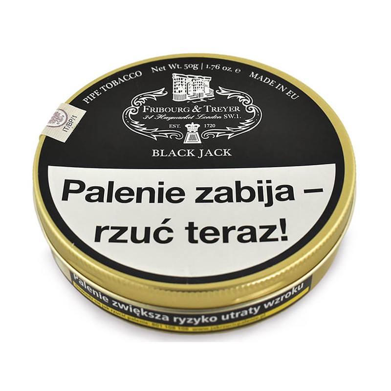 Tytoń FRIBOURG & TREYER CUT BLACK JACK 50g.