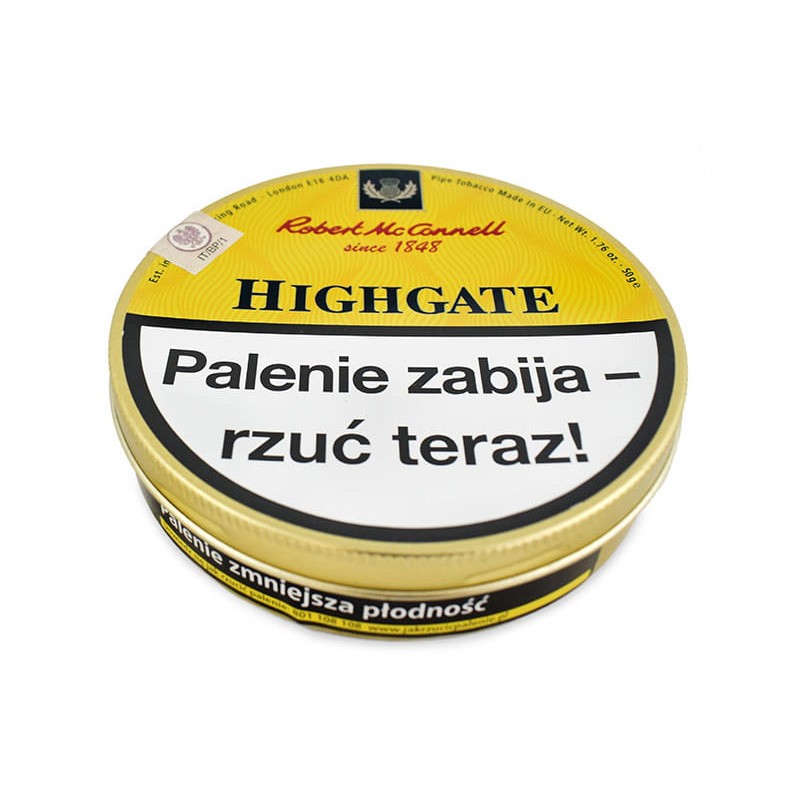 Tytoń ROBERT McCONNELL HIGHGATE 50g.