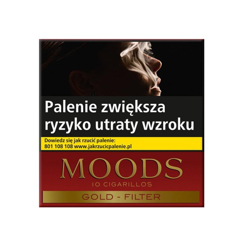 Cygaretki MOODS FILTER GOLD TASTE